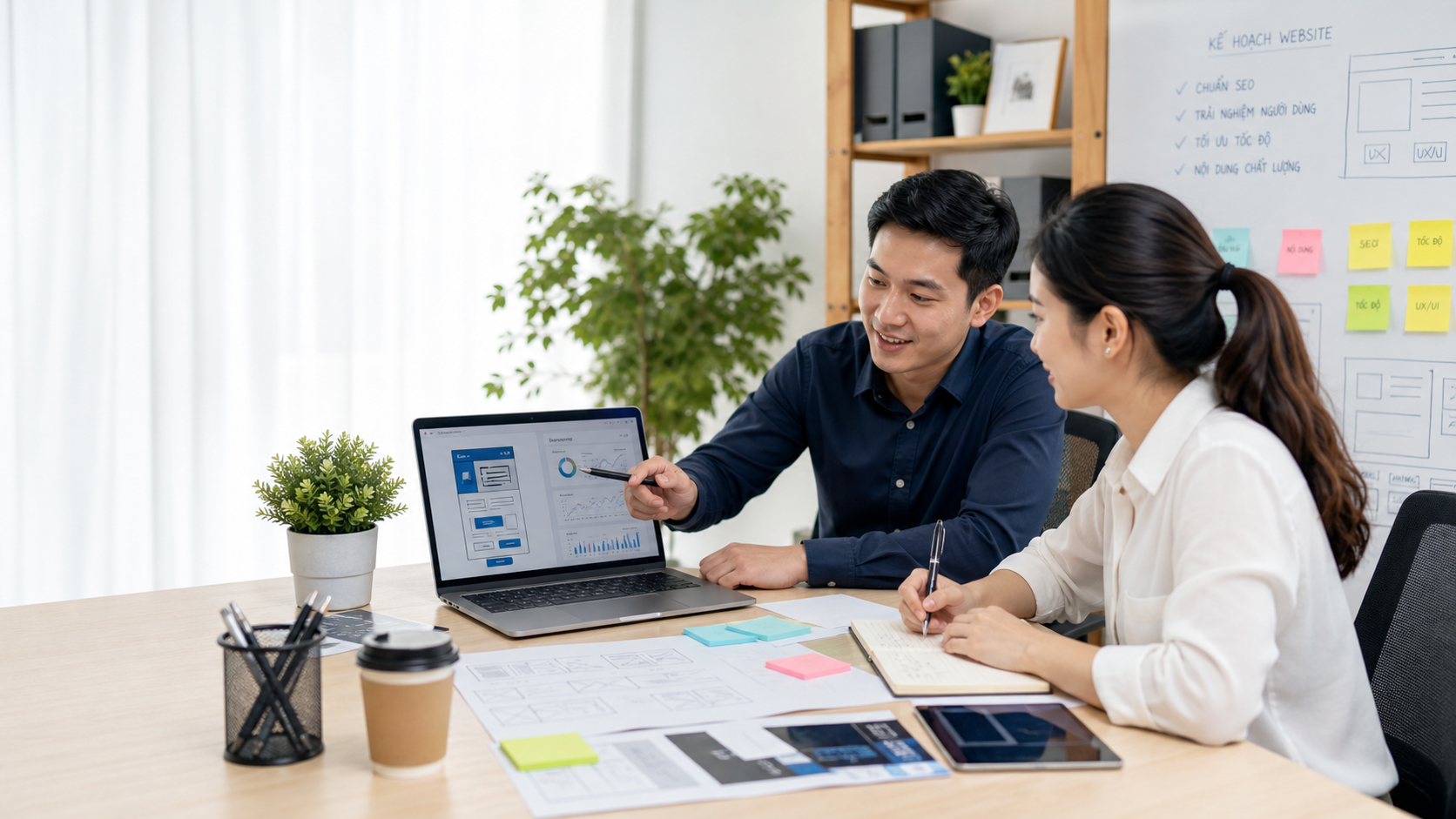 Thiết kế website chuẩn SEO cho doanh nghiệp bởi QDL Group Linh Ca